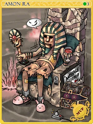 Ilustração da Carta Amon-Ra