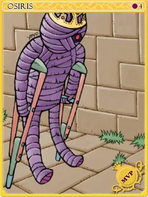 Ilustração da Carta Osíris